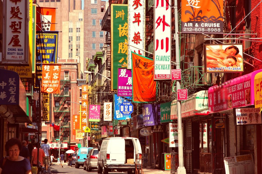 Chinatown - Nova York - Estados Unidos | Crédito: Tupungato / Shutterstock.com