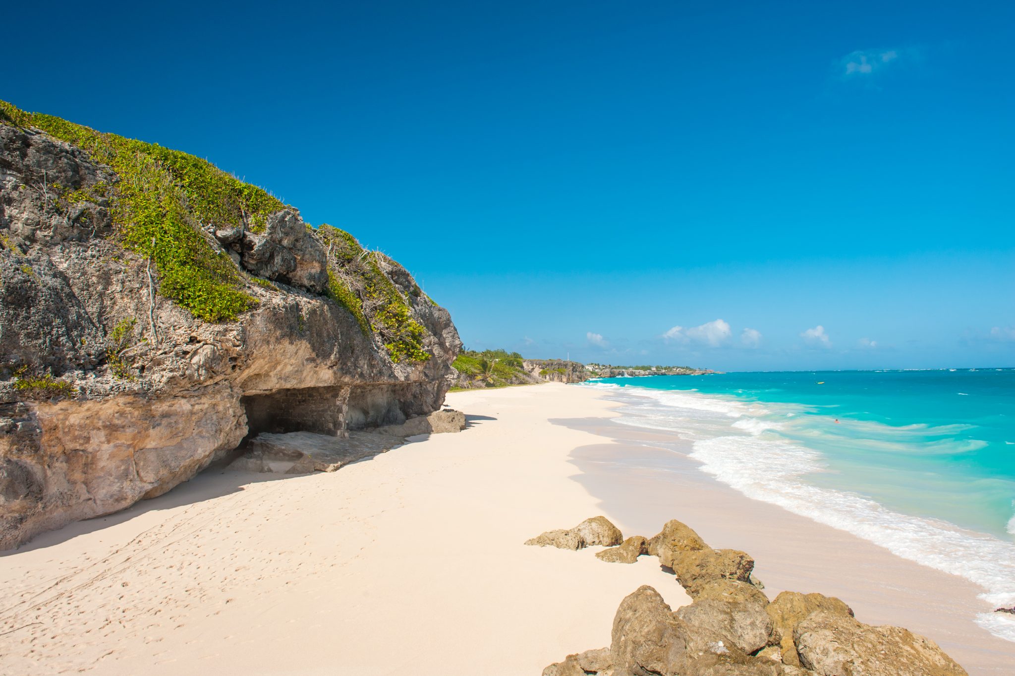 Crane Ceach - Barbados | Crédito: Shutterstock Crane Ceach - Barbados | Crédito: Shutterstock