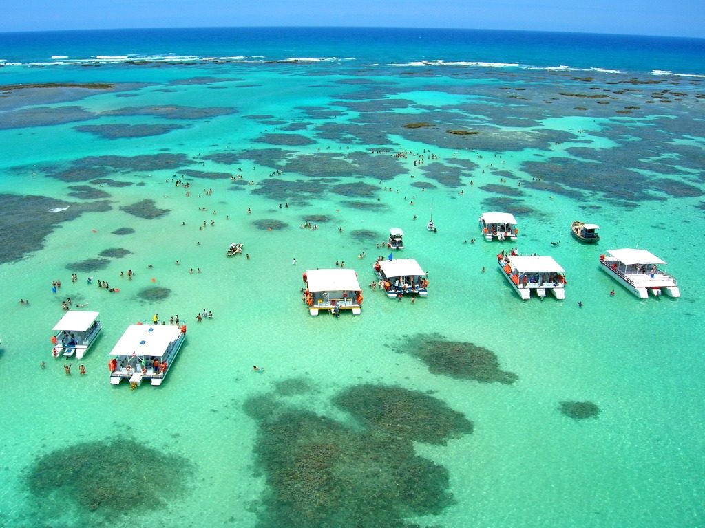 Piscinas naturais - Maragogi - Alagoas | Foto: Guilhermo Novolisio