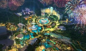 Universals Epic Universe será o quarto parque do grupo | Crédito: Divulgação