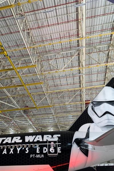 Os detalhes da aeronave Os detalhes da aeronave