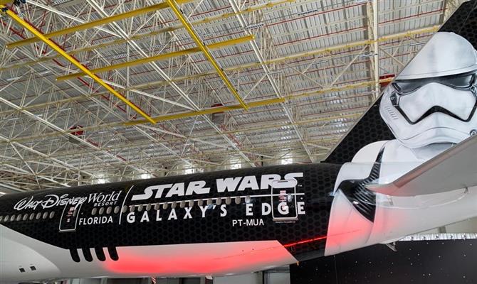 Os detalhes do Stormtrooper Plane | Crédito: Artur Luiz Andrade Os detalhes do Stormtrooper Plane | Crédito: Artur Luiz Andrade