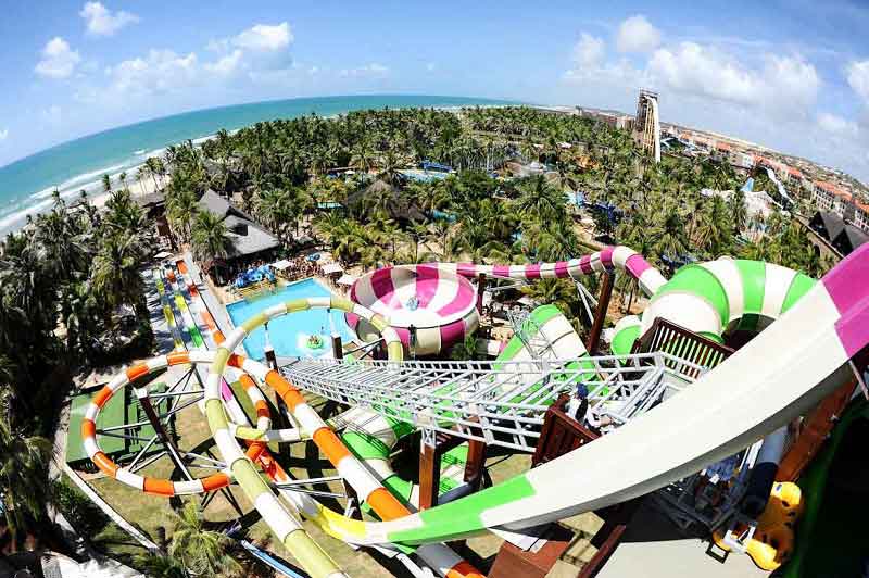 Acima de tudo, falou em parques aquáticos no Brasil, falou no Beach Park, em Aquiraz, no Ceará | Crédito: Divulgação Beach Park