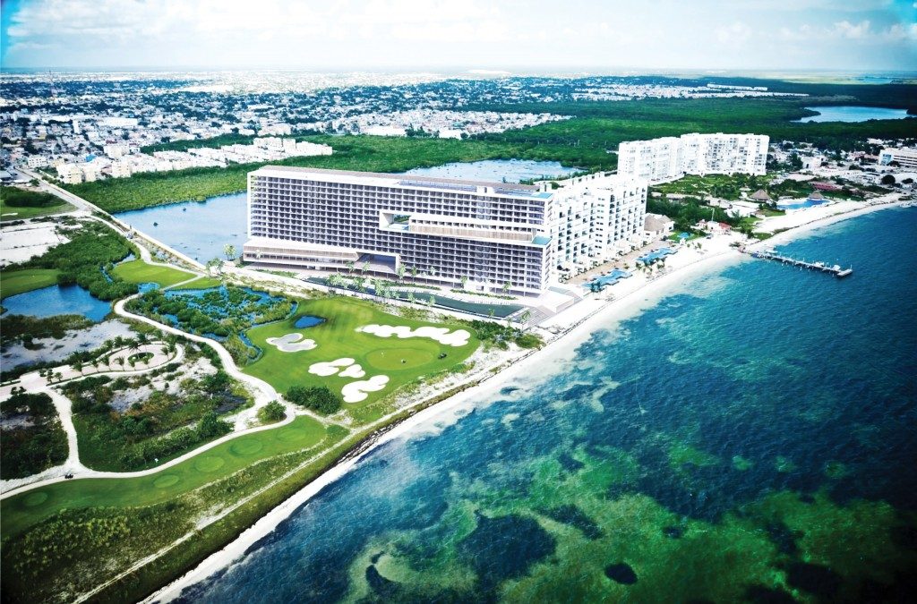Dreams Vista Cancun Resort & Spa | Crédito: Divulgação DREVC Aerial RNDR 1024x675