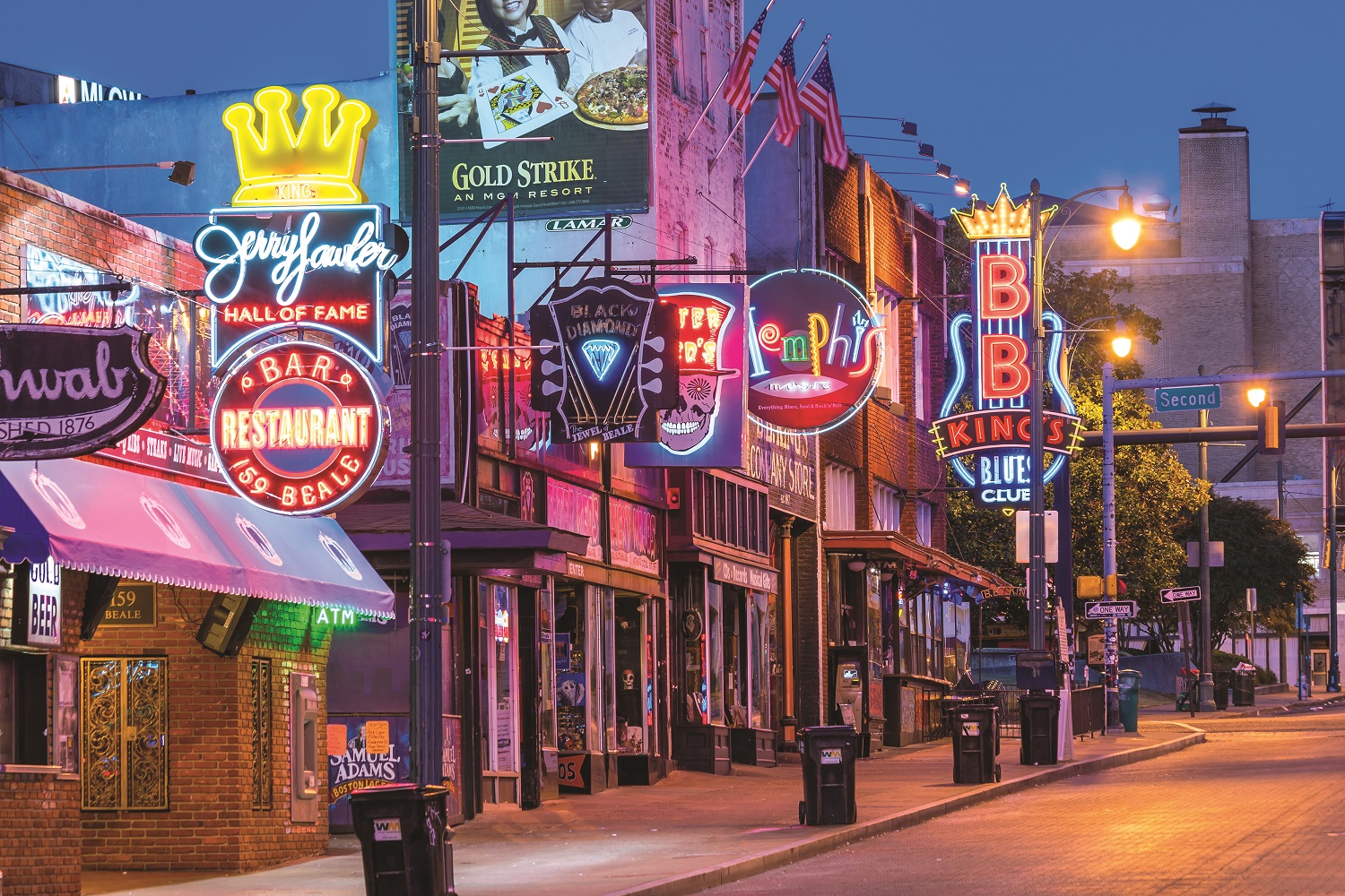 Nashville, Memphis e Nova Orleans