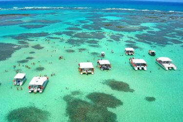 Piscinas naturais - Maragogi - Alagoas | Crédito: Guilhermo Novolisio