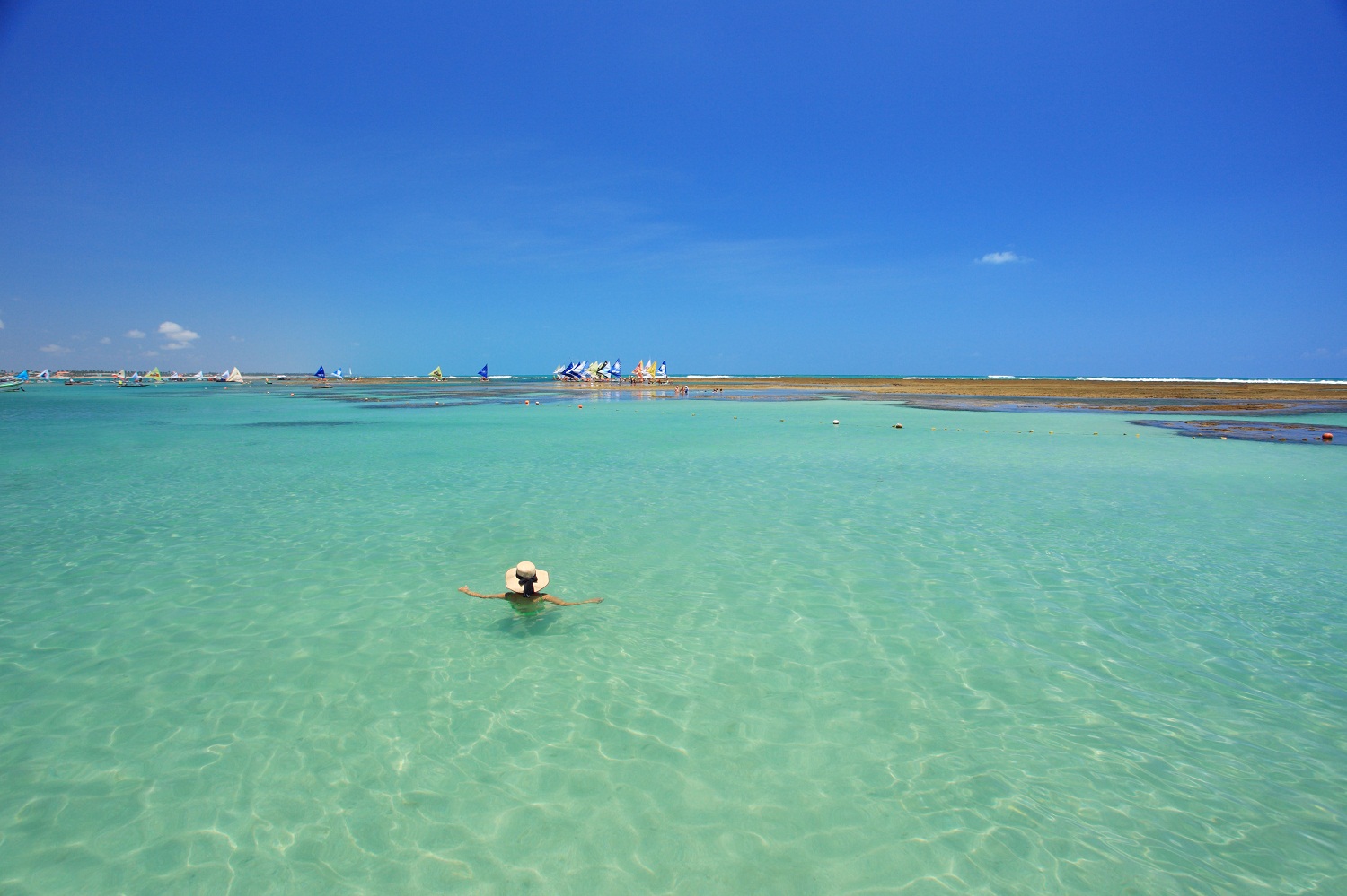 De carro pelo Rio Grande do Norte, Paraíba e Pernambuco - Praia de Porto de Galinhas – Ipojuca – Pernambuco| Crédito: Vinicius Lubambo