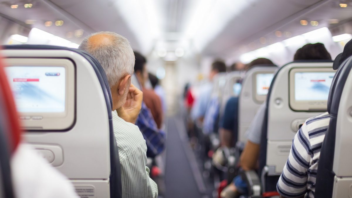 Viagem de avião | Crédito: Shutterstock