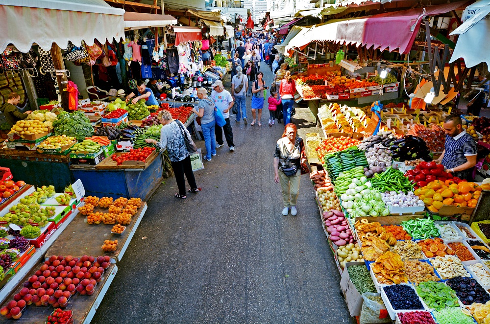 Mercado Carmel - Tel Aviv - Israel | Crédito: Shutterstock.com