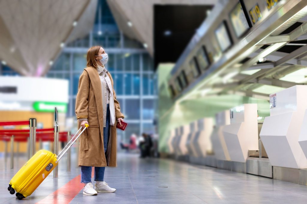 Crédito: Shutterstock shutterstock aeroporto covid19