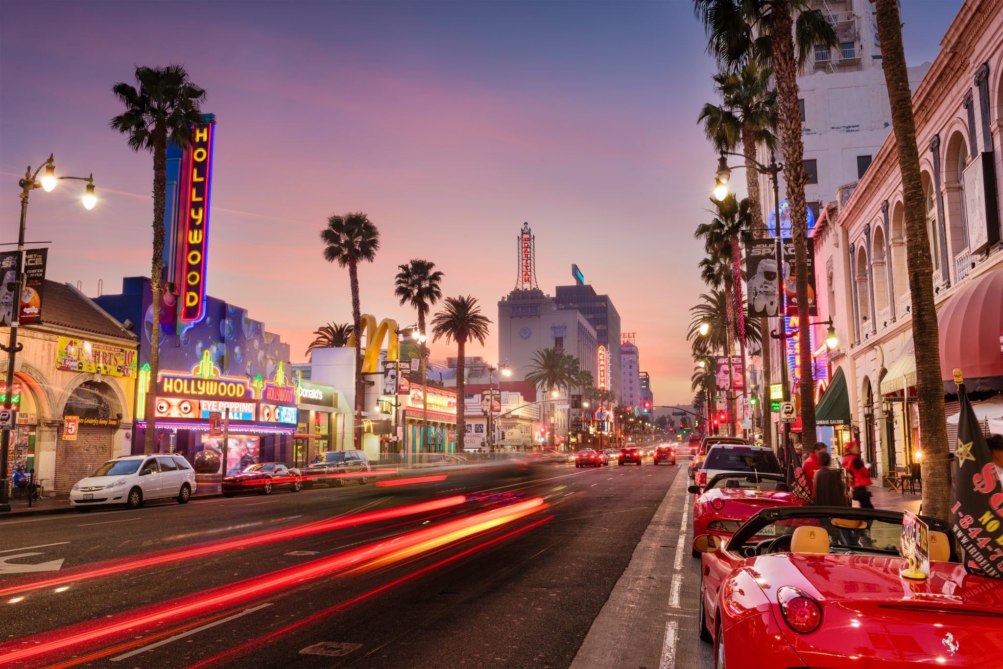 Hollywood Boulevard Los Angeles Estados Unidos Crédito Pavone Hollywood Boulevard Los Angeles Estados Unidos Crédito Pavone