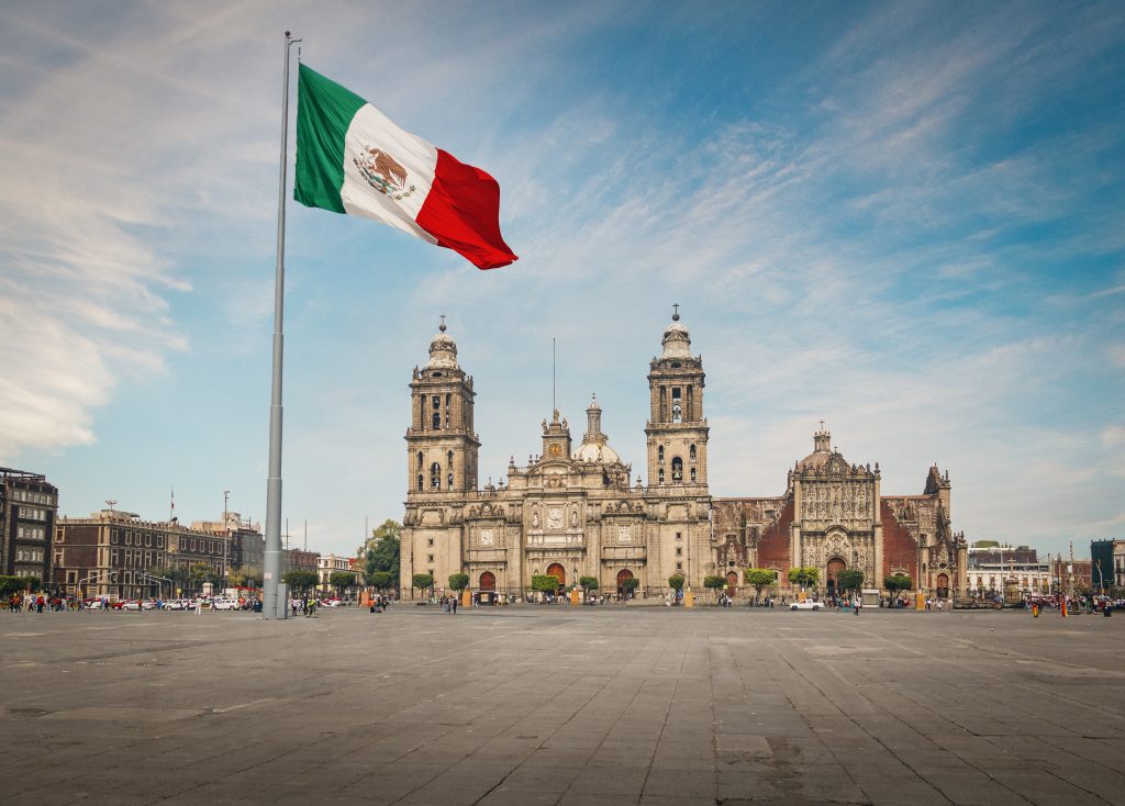 Preencha o formulário eletrônico e visite a Cidade do México - México | Crédito: Shutterstock