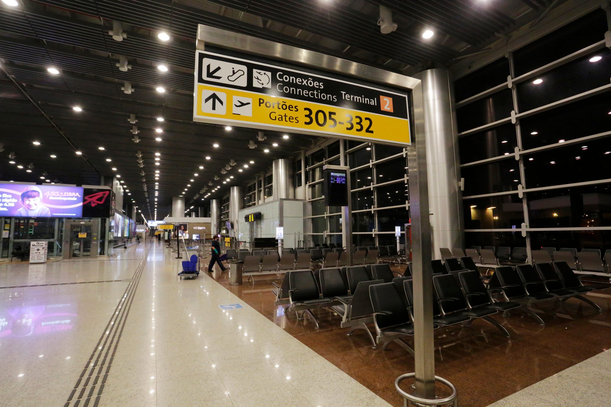 shutterstock 1759567550 Aeroporto de Guarulhos - São Paulo - Brasil | Crédito editorial: Nelson Antoine/Shutterstock.com |shutterstock 1759567550