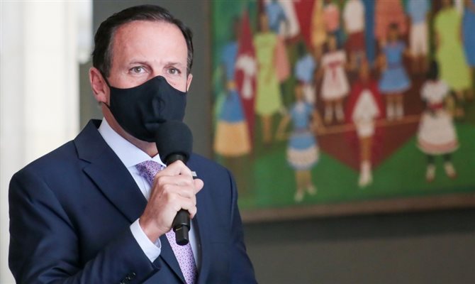 João Doria, governador de São Paulo | Crédito: Divulgação João Doria, governador de São Paulo | Crédito: Divulgação