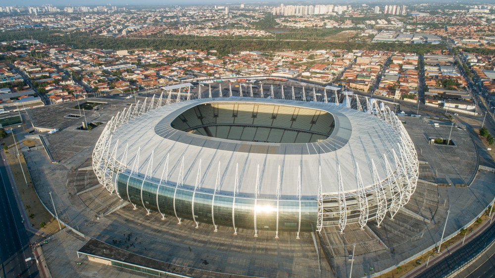 Arena Castelão - Fortaleza - Ceará | Crédito editorial: Brastock/Shutterstock.com