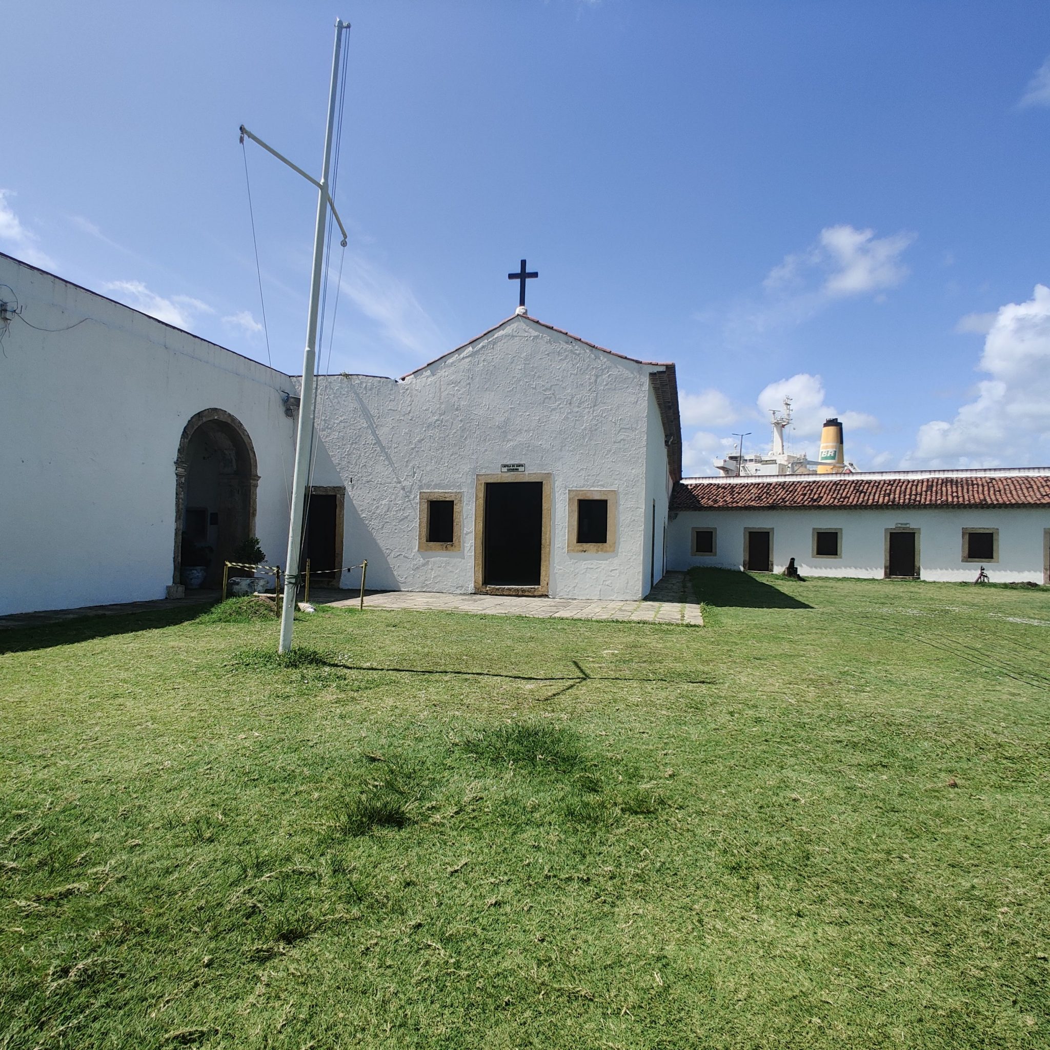 Capela Fortaleza de Santa Catarina Cabedelo Paraiba Credito Bruna Dinardi