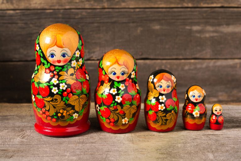 Boneca Matrioska Russia shutterstock 1080556745