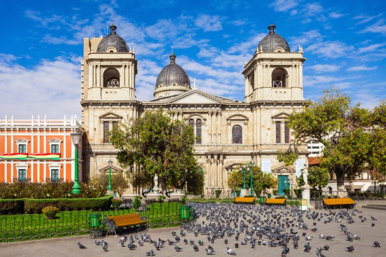 Catedral de La Paz Bolivia shutterstock 547602301