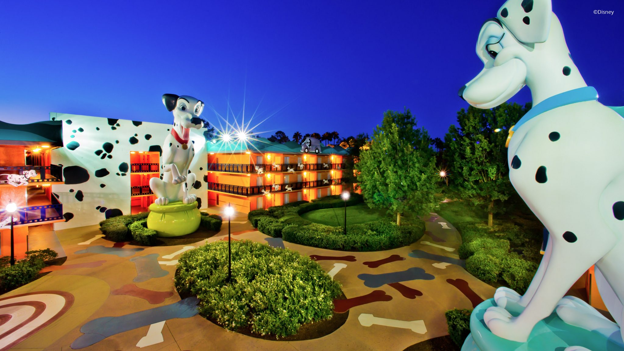 Hotel Resort Disney: Disney's All-Star Movies Resort - Orlando - Estados Unidos | Crédito: ©Disney