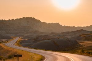 Parque Nacional Badlands Dakota do Sul EUA shutterstock 709025980