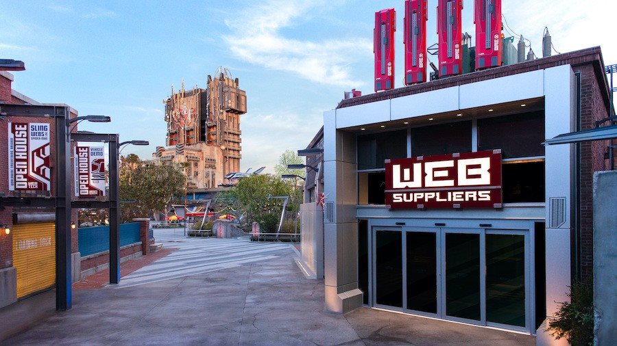 default 1 Avenger Campus, nova área, dedicada a histórias dos personagens Marvel, na Disneyland, na Califórnia | Crédito: @Disney