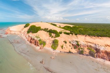Praia de Ponta Grossa Canoa Quebrada Ceara shutterstock 1687056316