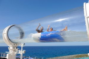 AquaDuck, a montanha-russa aquática que é um dos diferenciais do Disney Dream | Crédito: ©Disney • Registro dos navios: Bahamas