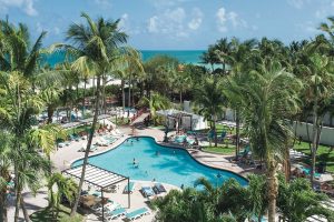 Onde se hospedar nos Estados Unidos: se você quer curtir o agito de Miami, mas também quer descansar, o RIU Plaza Miami Beach, na Flórida (EUA), é a escolha perfeita | Crédito: Divulgação