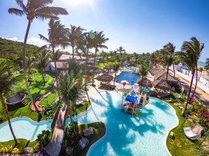 Diversidade das áreas de lazer e doses generosas de conforto fazem do AcquaPipa Resort, em Tibau do Sul (RN), um dos melhores hotéis no Nordeste | Crédito: Divulgação