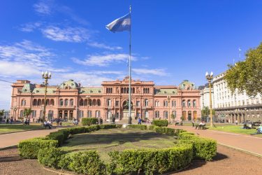 Casa Rosada Buenos Aires Argentina shutterstock 706338088