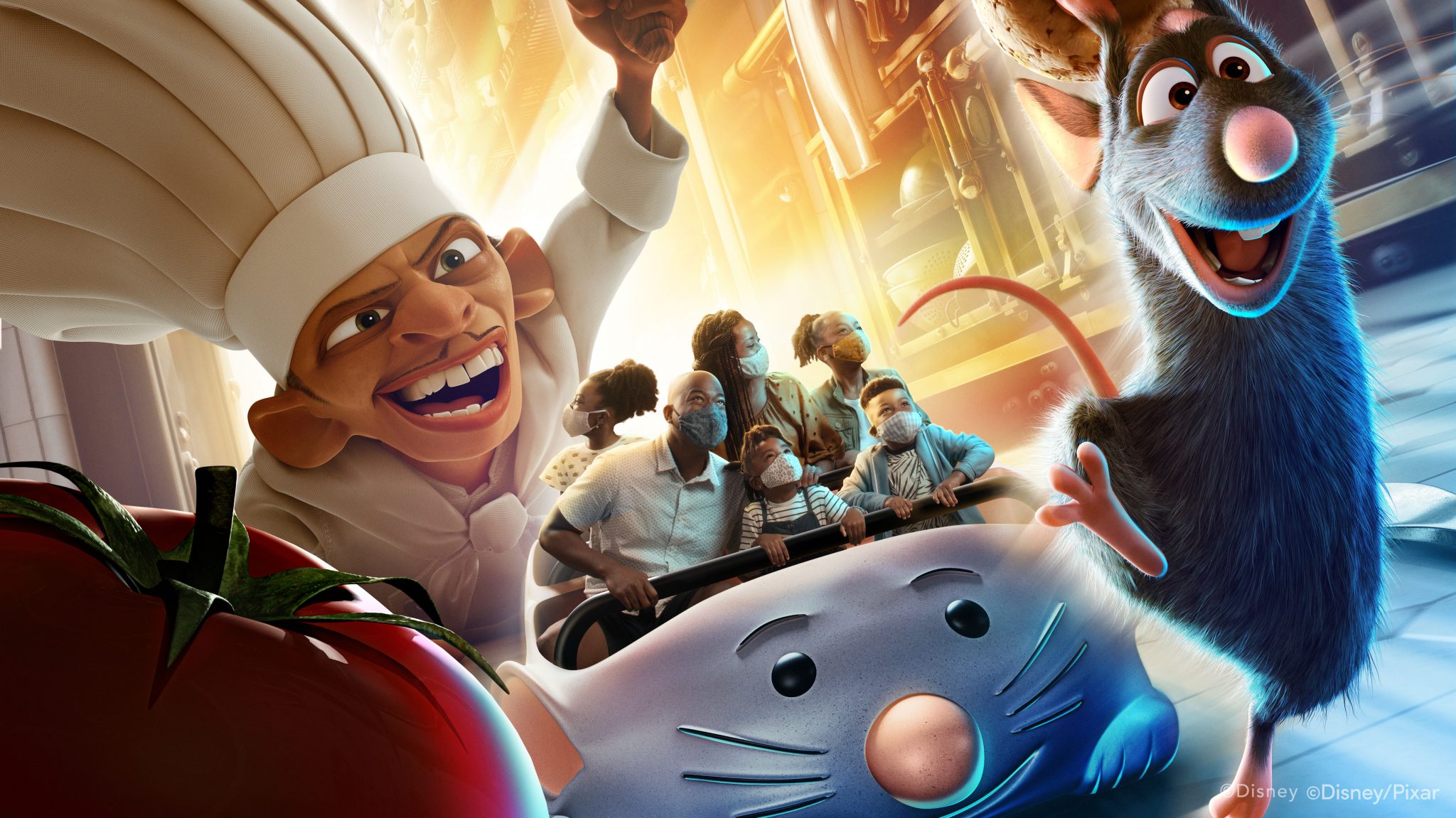 Remys Ratatouille Adventure EPCOT Credito ©Disney