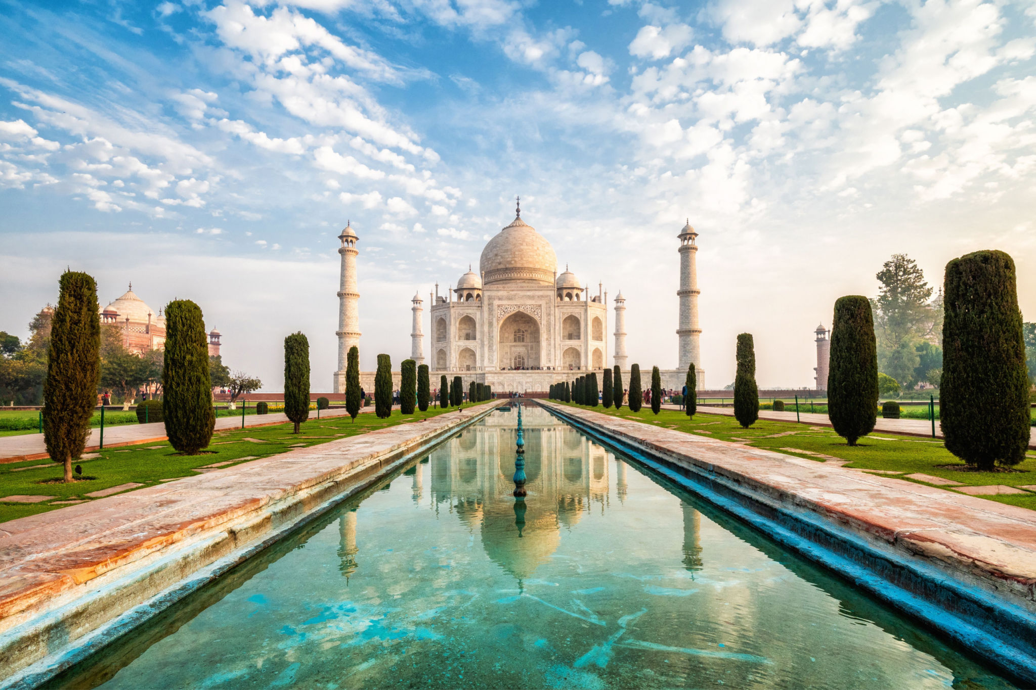 Sete Maravilhas Do Mundo Taj Mahal Segue Viagem