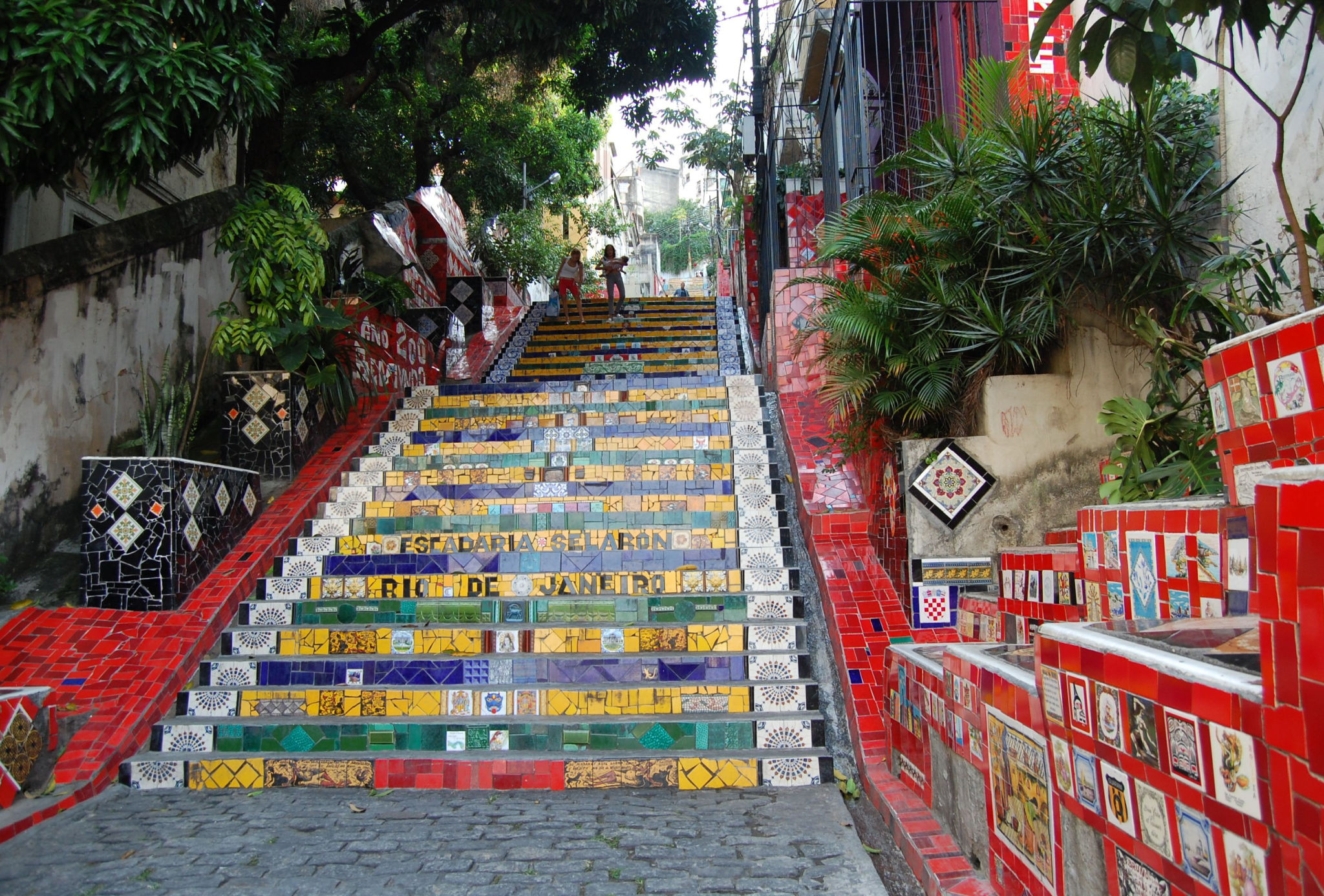 lapa no rio de janeiro escadaria selaron