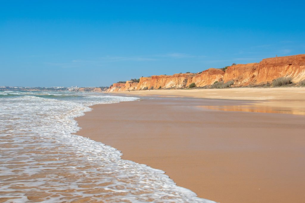 Praia da falesia albuferia portugal