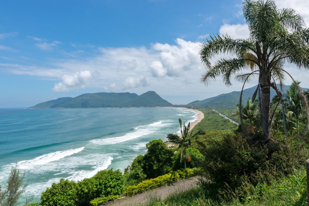 Armacao,Beach,In,Florianopolis,,Santa,Catarina,,Brazil.,One,Of,The